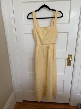 Reformation | Dresses | Reformation Samara Linen Dress White Size | Poshmark